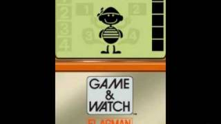 Game & Watch Dsiware Gameplay Collection