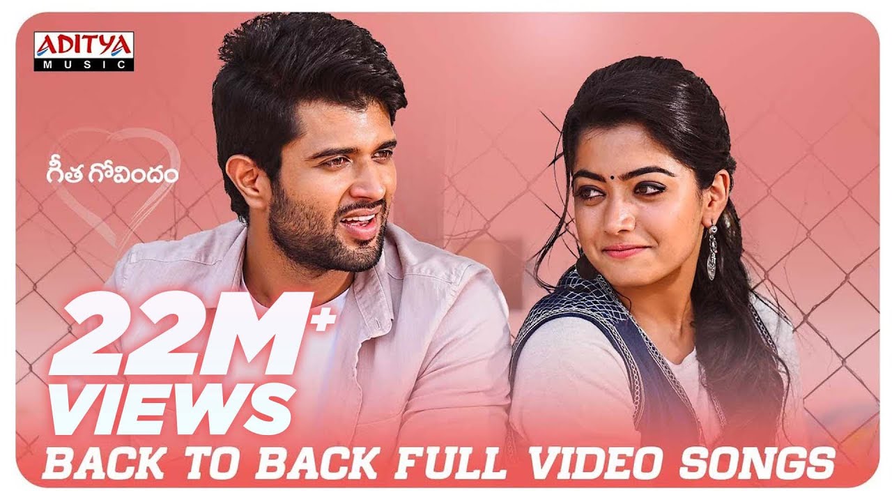 Geetha Govindam Back 2 Back Full Video Songs  Vijay Devarakonda Rashmika Mandanna