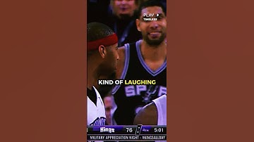 Tim Duncan unique trash talking shares by Demarcus Cousins