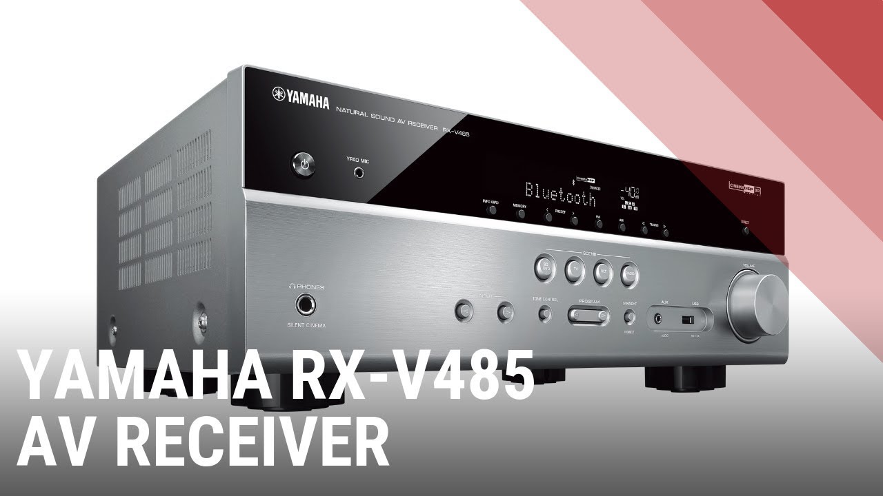 YAMAHA RX-V485 AVアンプ　超美品　快調　よい音、使い勝手 rx-