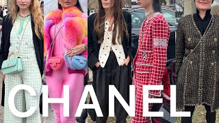 CHANEL Paris fashion week 2 /Paris street style street fashion 2023