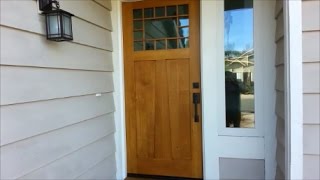 Exterior Door Construction - Design and Assembly