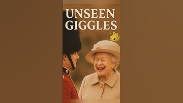 When the Queen Got the Giggles with Soldiers #shorts