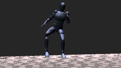 First brekel + kinect + motionbuilder test