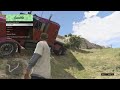 Grand Theft Auto Drunk man takes 18 wheeler for joy ride ends up crashed out