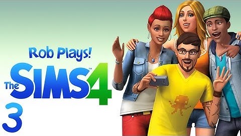 The Sims 4 Gameplay Walkthrough Playthrough Part 3 - BEING SOCIAL!