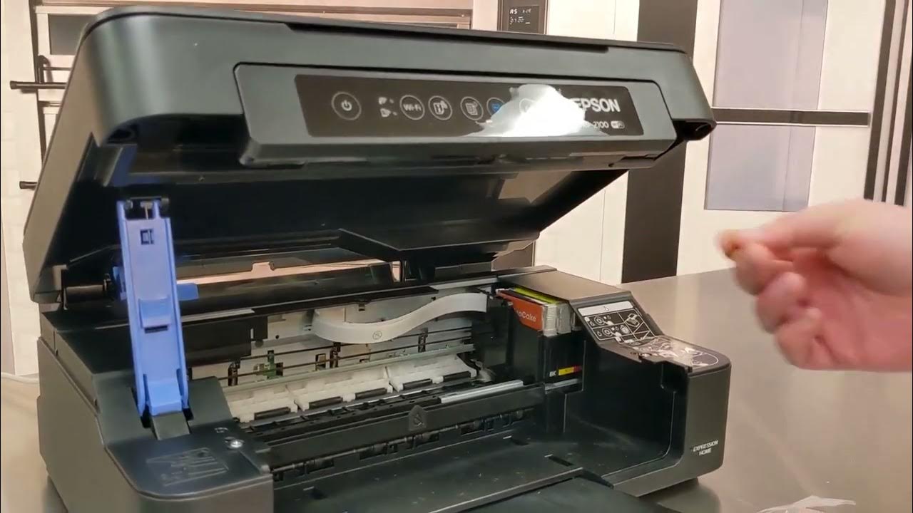 HOW TO REPLACE INK CARTRIDGE ON EPSON XP-2105 (TAGALOG TUTORIAL)Lj😊 PH. 