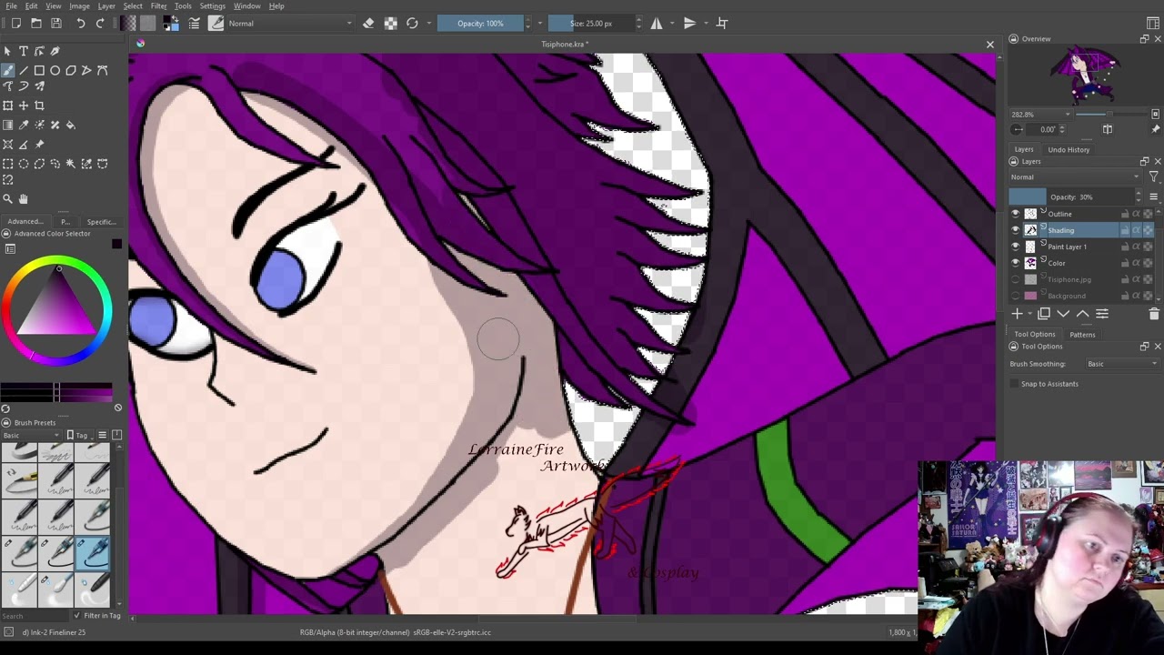 Art Not Live: Tisiphone Shading