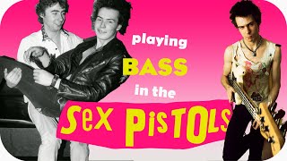 Playing bass in the Sex Pistols - Sid Vicious &amp; Glen Matlock  - Bass Habits - Ep 72