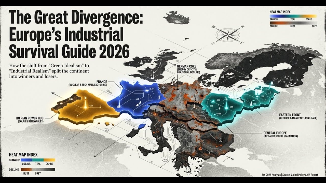 Europe 2026: Why Germany is Dying While Spain & France Rise