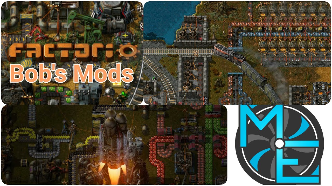 Factorio - S02E24 - Bob's Mods - YouTube