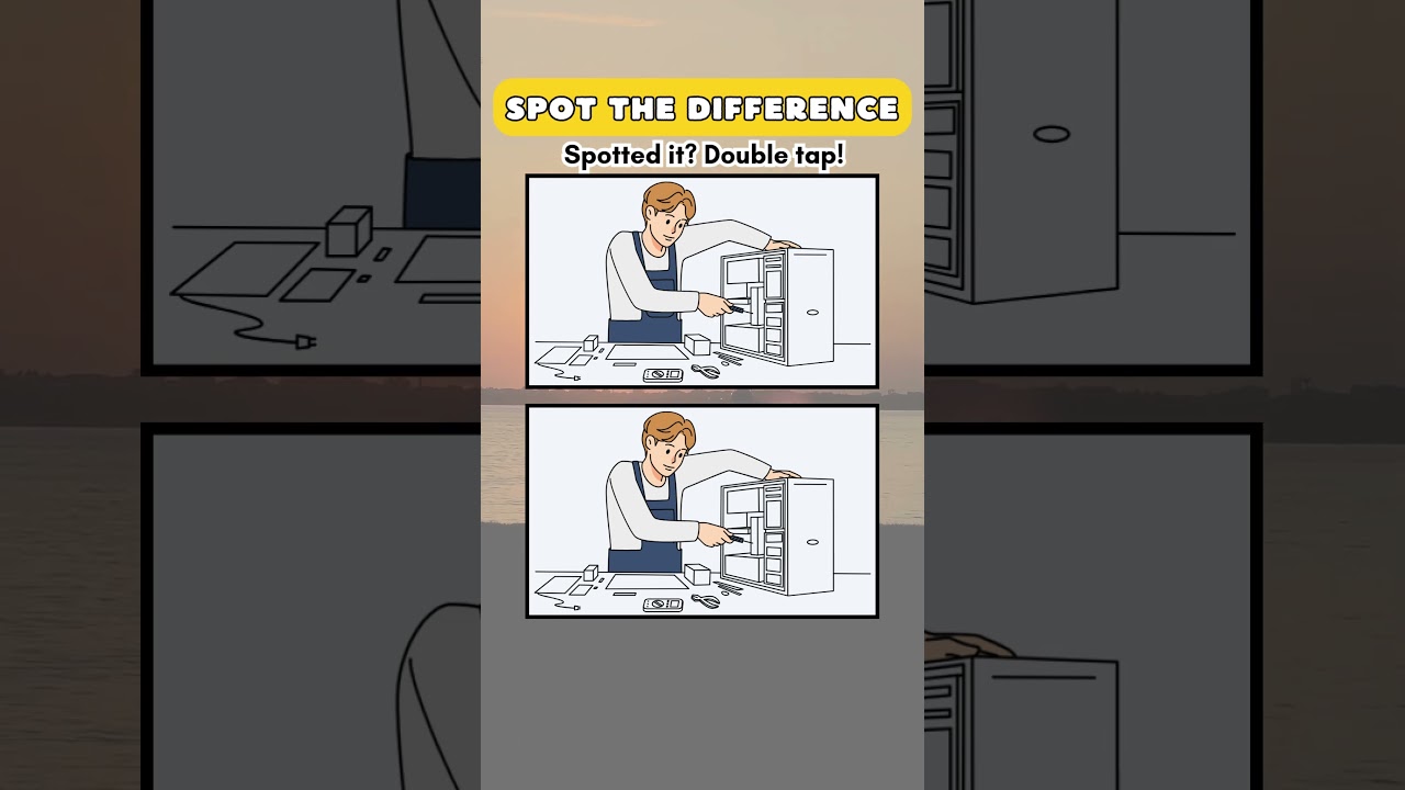 Can You Spot The Difference? 🔧 Tech Repair Challenge! (Only 1% Pass!)