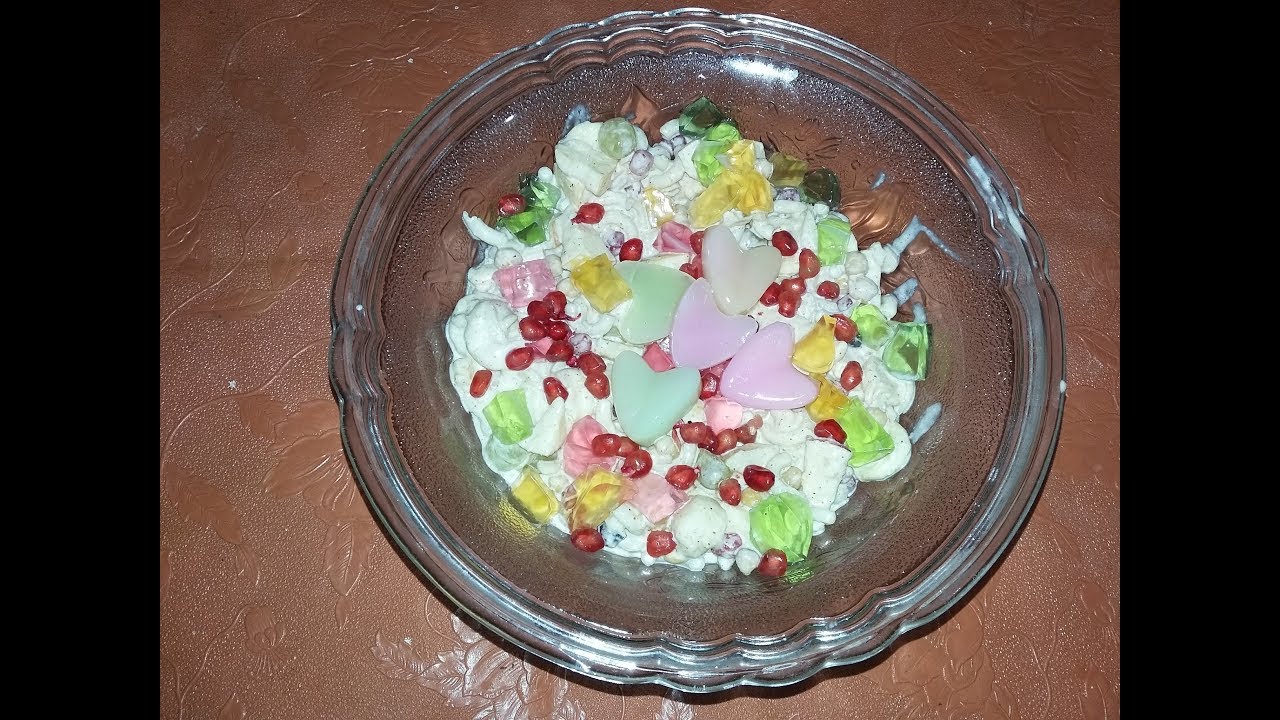 russian fruit salad recipe |COOK WITH FARHEES - YouTube