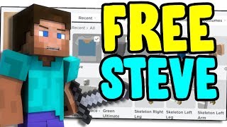 How To Make Steve In Roblox For Free Youtube - roblox minecraft alex shirt