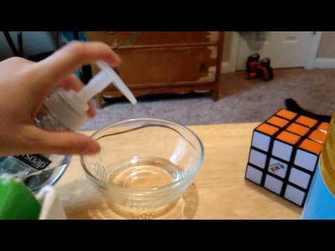 How to make lube for your Rubik's cube and speed cubes