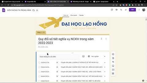 Hướng dẫn chi tiết tự động điền từ Google form vào Google Sheet cơ bản
