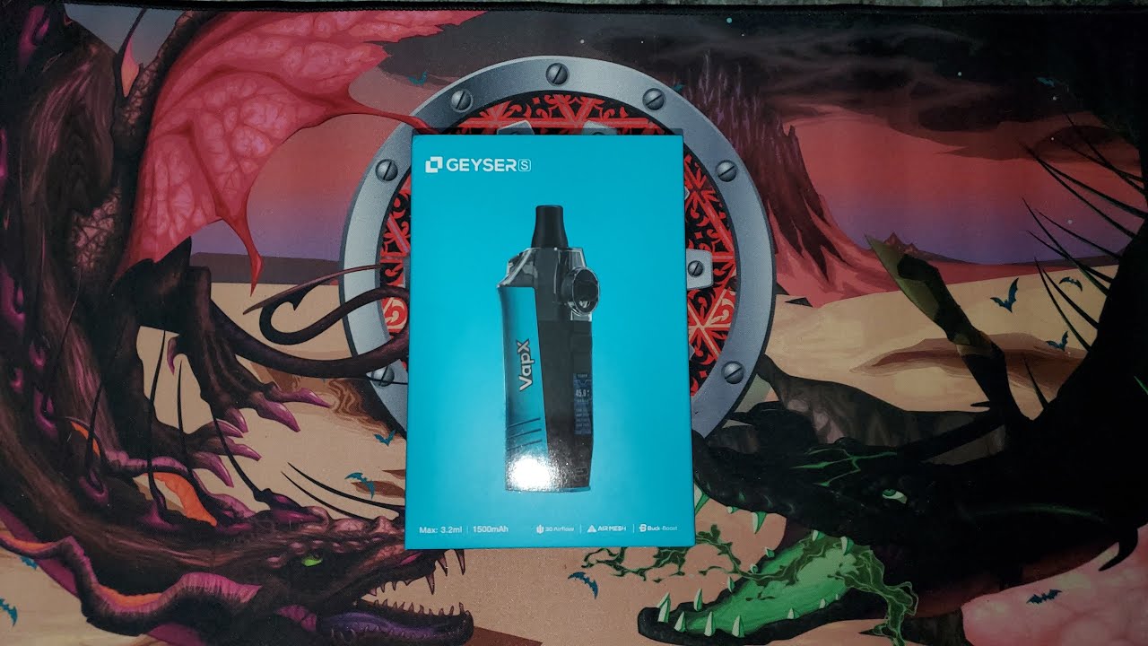 UNBOXING Geyser S by VapX