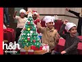 Buddy sorprende a niños de la iglesia con asombroso pastel de navidad | Cake Boss | Discovery H&H