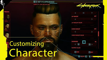 Cyberpunk 2077 - Customizing Character | Gameplay Intro | Corpo Lifepath Part 1