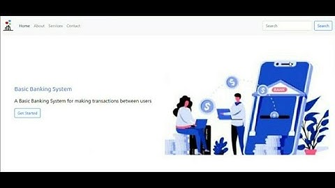 Basic Banking System | TSF Bank | Web development #webdevelopment #tsf