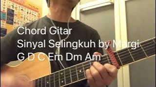 Chord gitar simple Sinyal Selingkuh by Margi