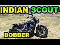 INDIAN SCOUT BOBBER TWENTY  PRUEBA REVIEW BLITZ RIDER