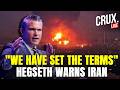 LIVE: Hegseth Hails Trump's Deal With Iran, Warns That US Military Is On Standby For Any Misstep
