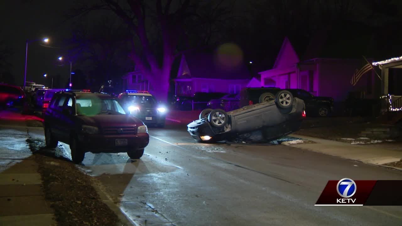 car-flipped-onto-top-after-sunday-morning-crash-youtube
