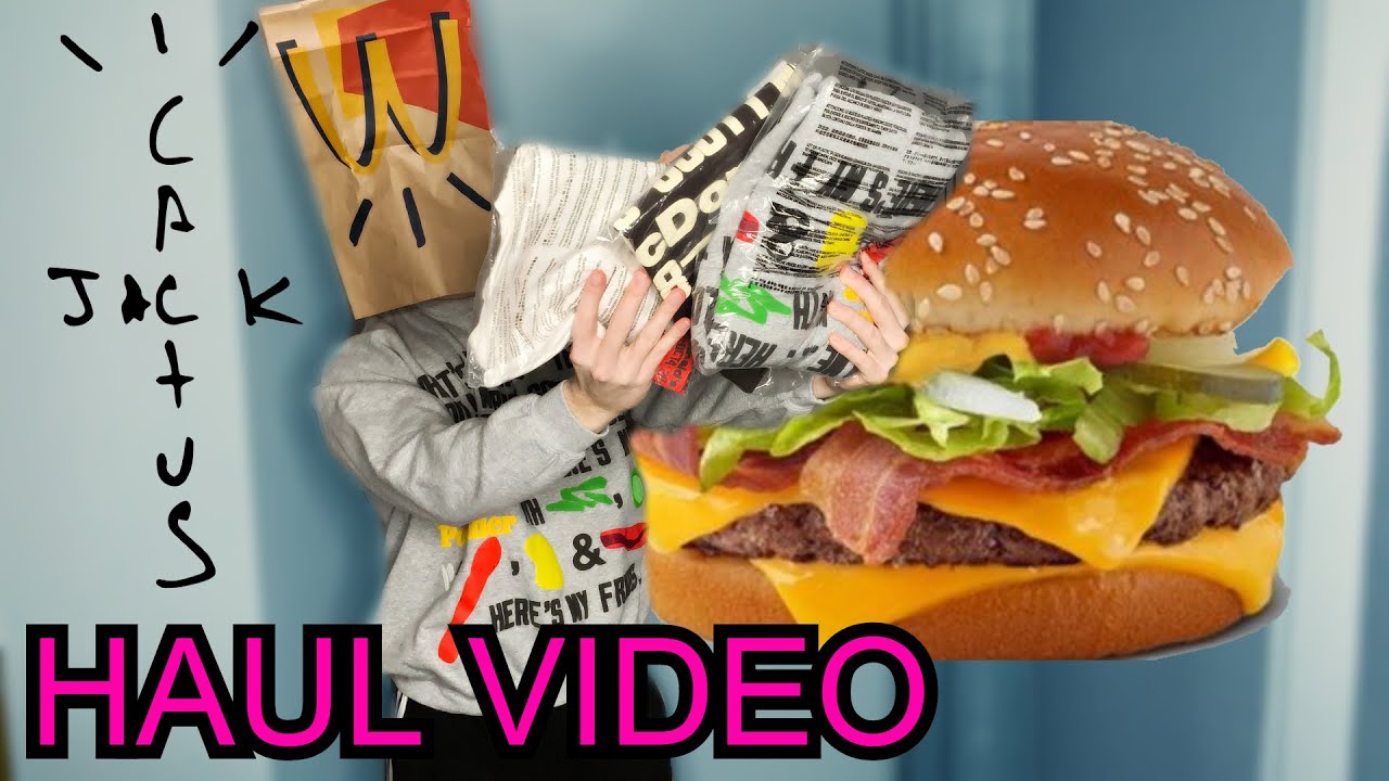 Travis Scott x McDonald's x CPFM Merch (TRY ON HAUL) - YouTube