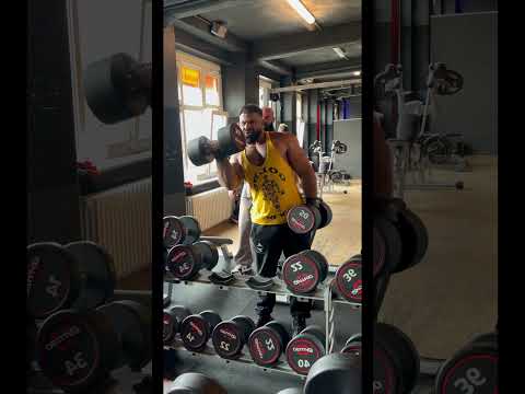 50kg Bizeps curls #fitness #viral #power