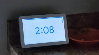 Nest Hub timer UI