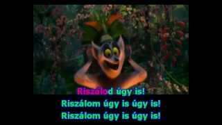 Video thumbnail of "Madagascar - Riszálom Úgyis Úgyis Magyar Demo Karaoke"