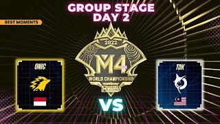 Download Lagu Onic vs Todak BEST MOMENT M4 World Championship   ONIC vs TDK MP3