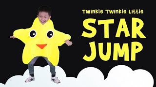 Twinkle Twinkle Little STAR JUMP | Exercise Song And Dance For Kids | Wormhole English