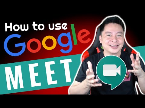 HOW TO USE GOOGLE MEET FOR BEGINNERS ( TAGALOG / ENGLISH )