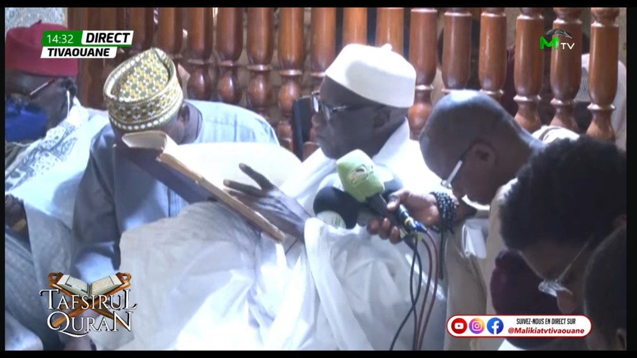 🔴[ DIRECT TIVAOUANE ] ZAWIYA EL.HADJI MALICK SY TAFSIR JOUR 12  l LUN 02 MARS 2026