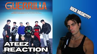 картинка: Ateez - Guerrilla REACTION от профессионального певца