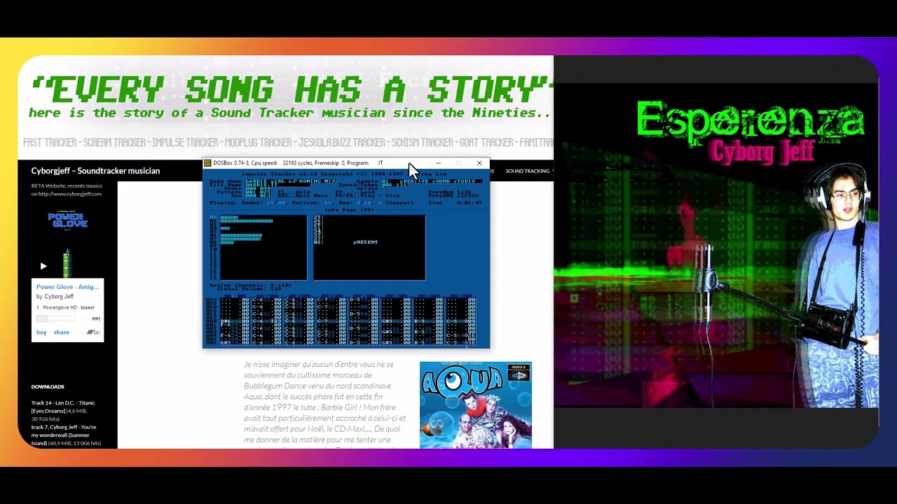 504. Barbie Girl "CJ’s homing mix)" (remixed by Cyborg Jeff, 1997)