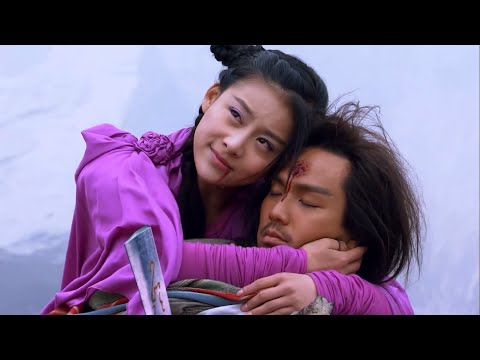 一代梟雄喬峰以死換太平悲壯自盡，阿紫崩潰大哭自挖雙眼跳崖殉情