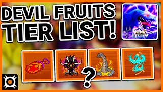 King piece/King legacy PVP Devil Fruits tier list! (Updated 2 new fruits!)  
