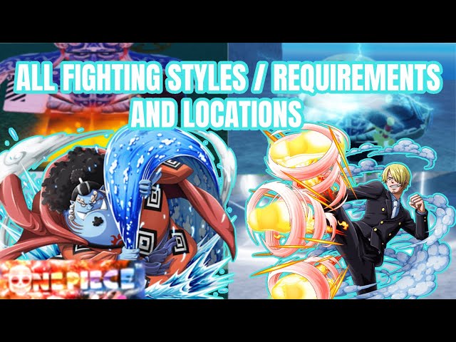 OFFICIAL FIGHTING STYLE TIER LIST! (A One Piece Game) 