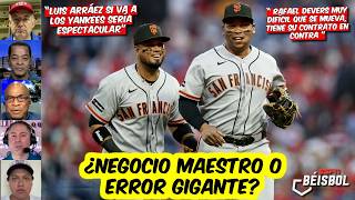 RAFAEL DEVERS and LUIS ARRÁEZ ARE NOW GOLDEN. Should the Giants trade both? | ESPN Baseball