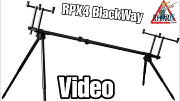 Stojan Delphin RPX4 BlackWay,  Majo Syro, rybárske potreby Rybár ZV, rybarzv.sk