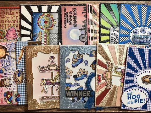 10 Cards - 1 Kit / My Monthly Hero Kit / Hero Arts /July 2018 / Part 2 ...