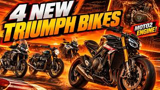 Triumph Just Revealed 4 New Bikes for 2027 (One Has a MotoGP Engine)