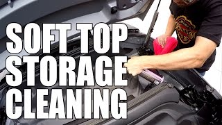 BMW Soft-Top Storage Cleaning - Masterson's Detail Spray - Auto Detailing