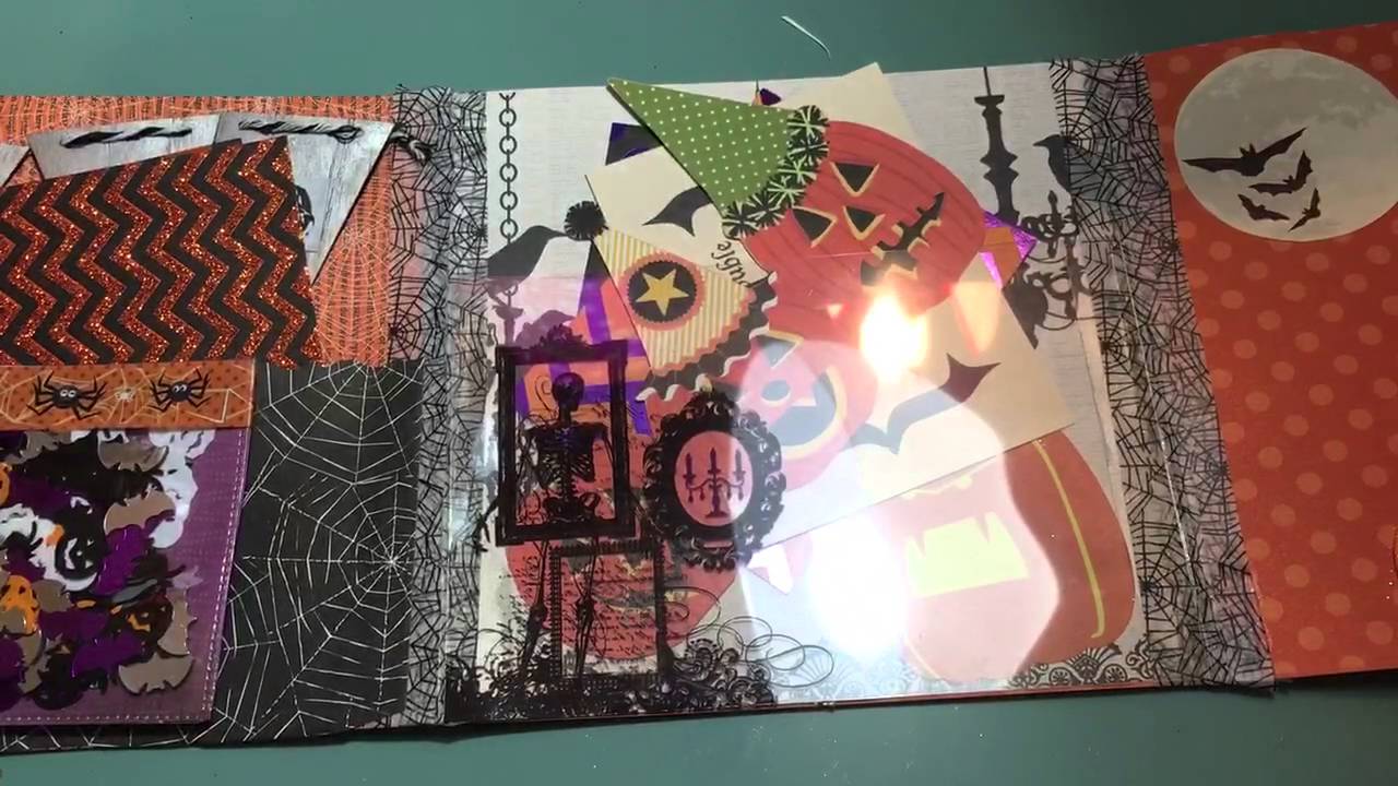 Halloween Flipbook swap with Kim - YouTube