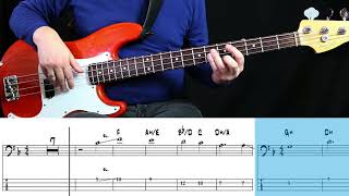 Manfred Mann's Earthband - For You (Bass cover with tabs)