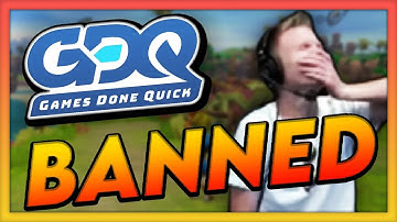5 Speedrunners BANNED From "Games Done Quick"