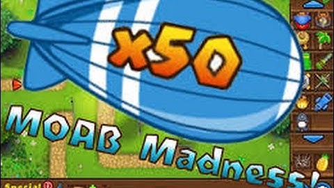 Bloons TD 5  Mobile- Moab Madness Special Mission tutorial